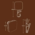 thumbnail image 5 of Portable Phone Light 3000-9900K Selfie Light Adjustable 3 Mode 2000mAh 360 Degree Rotating Clip on Fill Light for Video, 5 of 13