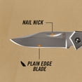 thumbnail image 6 of Gerber Paraframe Mini Knife – Stainless Steel Folding Knife, Plain Edge, with Pocket Clip, 6 of 12
