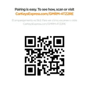 Car Keys Express Replacement GM Remote - 3 Buttons (Lock, Unlock, and Panic) Includes Programming Device