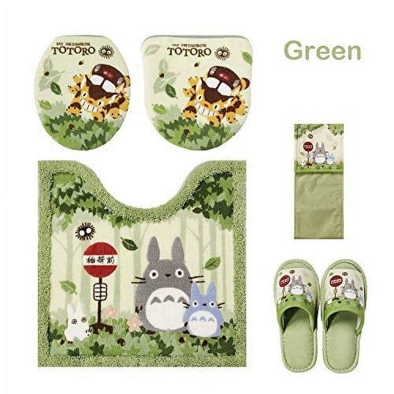 Totoro Bathroom Mat, Totoro Rug, Totoro Carpet, Waterproof Mat, Shower Mat,  Kitchen Mat, Toilet Mat, Bathroom Mat for Woman Children Kids 