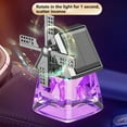 thumbnail image 3 of Huanledash Auto Windmill Solar Car Perfume Air Freshener Aromatherapy Cute Car Energy Rotating Aromatherapy Diffuser Interior Decoration Accessories, 3 of 8