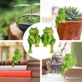 thumbnail image 2 of Figuras de animales diminutas, regalos, decoración de mostrador, ranas únicas, adornos para decoración del hogar, escritorio, 2 of 6