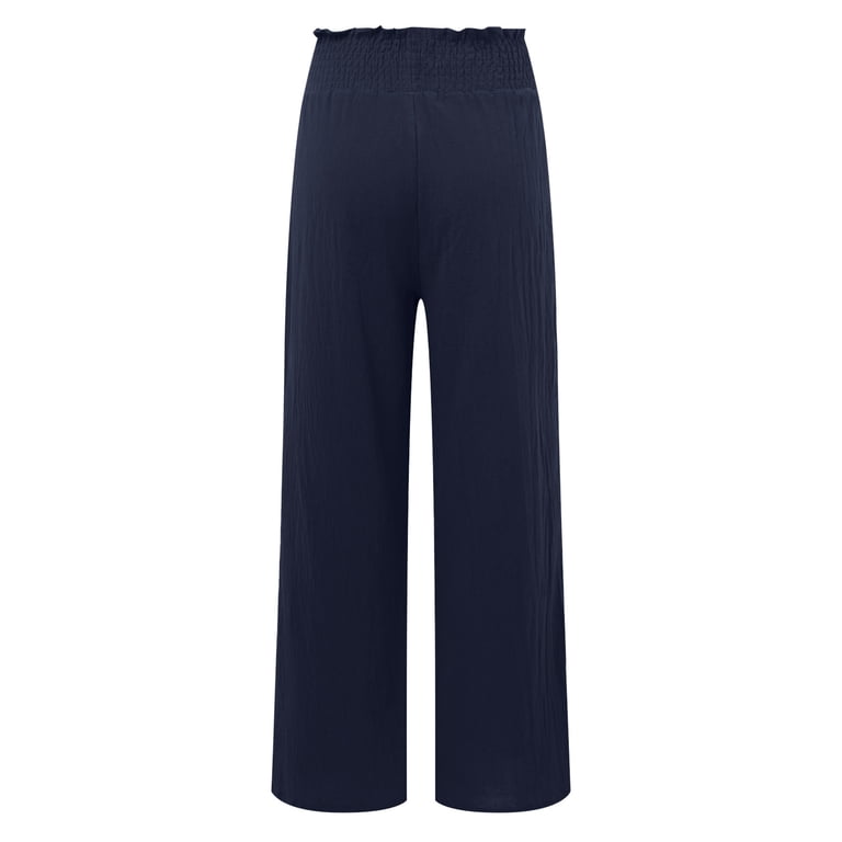 toraway Women's Jeans High Waisted Tall Casual Womens Wide Leg