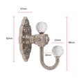 thumbnail image 3 of Cuerdas para Cortinas con Tornillos Ganchos de Puerta de para y Toalla Adornos Decorativos de Pared 4 Plata Macarena Ganchos para sujetar cortinas, 3 of 8