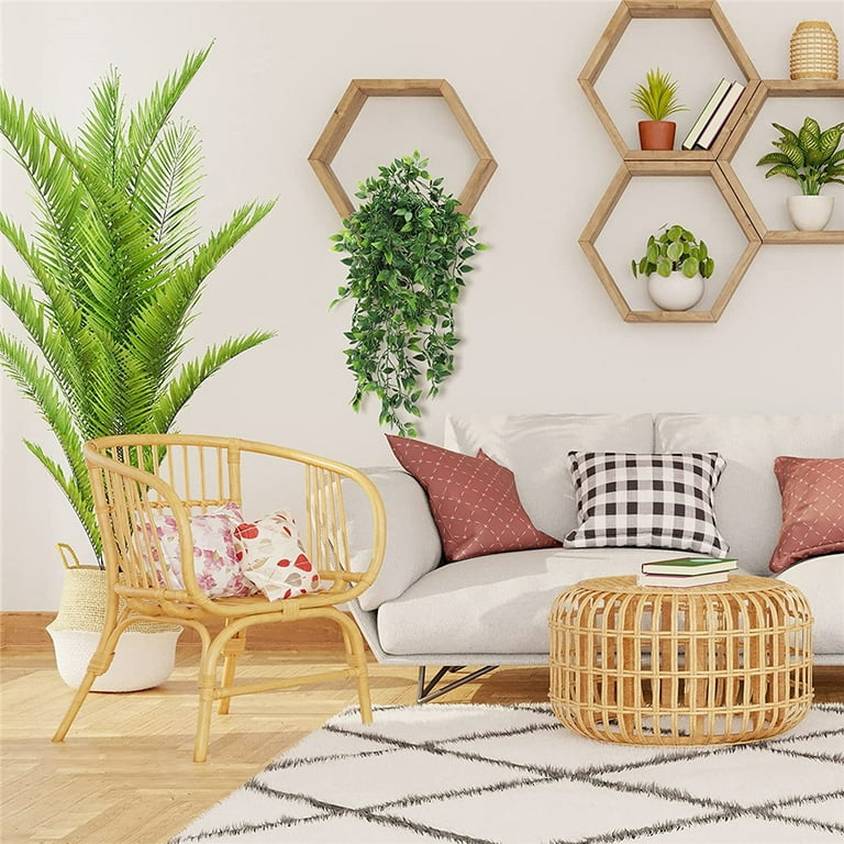 indoor shelving for plants 3 Tiers Bamboo Hanging Folding Plant Shelf Stand main image 1