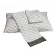 thumbnail image 6 of Bacati - Toddler Bedding/Sheet Set 100% Cotton Muslin, Love Hearts Grey, 6 of 34