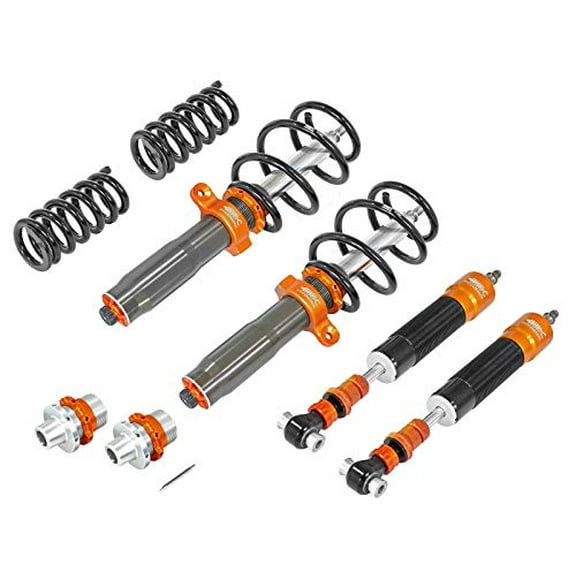 aFe 430-503002-N; Lowering Kit w/ Adjustable Coil Over Shock Absorbers; Set of 4