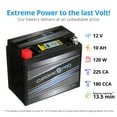 thumbnail image 4 of Ytx12-Bs High Performance - Maintenance Free - Sealed Igel Motorcycle Battery, 4 of 10