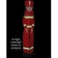 thumbnail image 4 of In the Breeze 5150 — Firefighter 40-Inch Breeze Buddy Windsock - Hanging Firefighter Decoration, 4 of 6