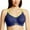 Navy, variant on Elomi Womens Energise Underwire Sports Bra with J Hook, 36FF, Nude