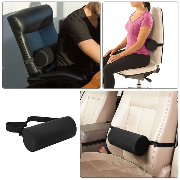 Nestingho Almohada Cilíndrica Ajustable Para Lumbar Y Uso Diario En Casa Y Oficina