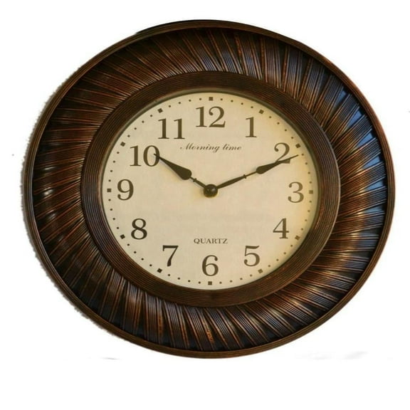 Wall Mirror And Wall Clock Set Of Three
