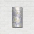 thumbnail image 3 of Luxe Metal Art 'Breezy Blossoms I' by James Wiens, Metal Wall Art, 12"x24", 3 of 9