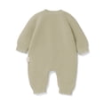thumbnail image 3 of YIXPOH Baby Long Sleeve Knit Romper Neutral One-Piece Jumpsuit With Button Closure Soft Cotton Knit Outfit Green 9-12 Months, 3 of 10