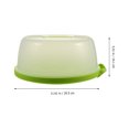 thumbnail image 4 of 1Pc 8 Inch Transparent Plastic Cake Box Portable Baking Box Locking Cake Carrier, 4 of 8