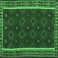 thumbnail image 1 of Ahgly Company Indoor Square Oriental Emerald Green Traditional Area Rugs, 8' Square, 1 of 4
