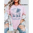 thumbnail image 2 of Salty Moms Beach Club T-Shirt, Unisex Beach Apparel, Summer Vibes Tee, Perfect for Vacation, 2 of 3