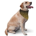 thumbnail image 2 of Easygdp Gold Glitter Gradient Pet Scarf, Dog Triangle Scarf, Printing Dog Bib, Handkerchief Scarf for Small Medium Large Dogs Cats Pets, 2 of 9