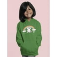 thumbnail image 2 of Meowgical Unicorn Cat Hoodie Juniors - Youth Hoodie, Large, 2 of 4