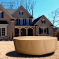 thumbnail image 1 of Patio Medium Waterproof Round Oval Table & Chair Cover - Outdoor Patio Table Chair Combo Washable - Heavy Duty Furniture 100 Inch Combo Cover, 1 of 5
