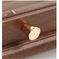 thumbnail image 2 of Wood Jewelry Box Storage Ring Necklace Jewelry Boxes Organizer Bracelet Earrings Transparent Skylight Display Stand, 2 of 6