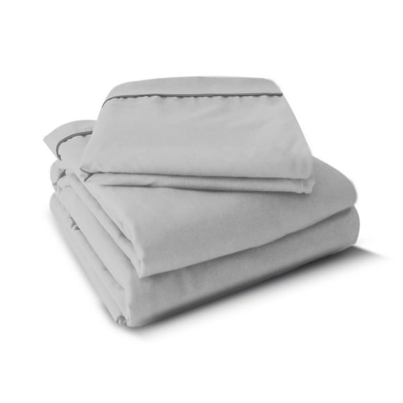 Juego de Sábanas Microfibra Rebeca Koala Individual Gris Claro 1800