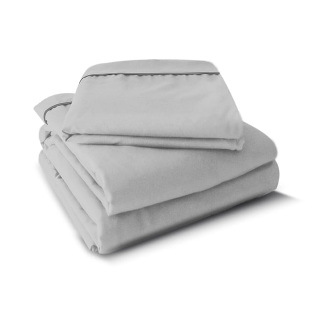 Juego de Sábanas Microfibra Rebeca Koala Individual Gris Claro 1800
