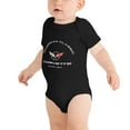 thumbnail image 2 of SUNBELTGIFTS C5 Corvette Baby short sleeve snap bottom One Piece, perfect for the youngest fan, 2 of 4