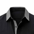 thumbnail image 5 of Guluxicc Golf Shirts for Men Button Down Long Sleeve Shirts with Pocket Classic Fit Summer Vacation Casual Outfit, 5 of 5