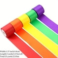 thumbnail image 1 of MesaSe 25 Yards Satin Ribbon Set - 5 Rolls  1.57 Inch x 5 Yards Each  Polyester Material for Wedding  Floral Bouquets  Hair Bows  Gift Wrapping  and Crafts - Assorted Colors (White  Red, 1 of 7