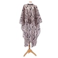 thumbnail image 2 of serony Retro Hair Cutting Polyester Cape with Closure Snap Barber Styling Cape, 2 of 9
