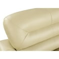 thumbnail image 6 of Titan Furnishings Modern Leather Upholstered Sofa and Loveseat Set in Beige, 6 of 18