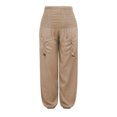 thumbnail image 3 of Pantalones De Yoga Pantalones deportivos de yoga para mujer, pantalones de baile de ballet Harem, ropa de baile de verano para mujer (caqui XL) Ygjytge para Mujer Caqui T L, 3 of 9