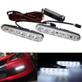 thumbnail image 2 of Lámpara de 2 Piezas Baoblaze 6 LED 12V Impermeable Universal de Luz de Señal, 2 of 8