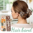 thumbnail image 1 of Fiudx Conjunto de Lazo, Elegante Banda para El Cabello, Banda de Tela Suave con Nudo Franquicia, Versátil, Ideal para Usar En Clubes, Accesorio de Moda para Mujer, Ligero y Fácil de Transportar, Incl, 1 of 2