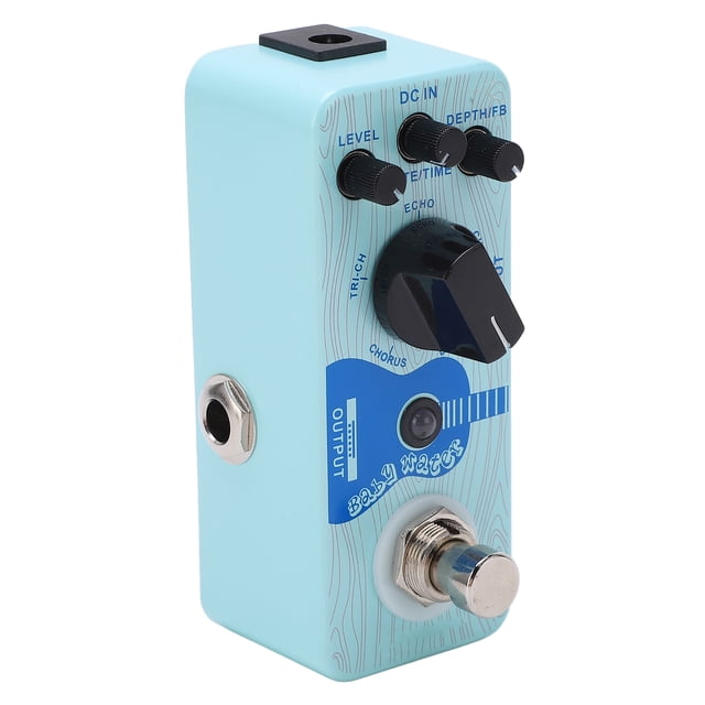 Pedal de efecto de guitarra acústica,Pedal de efecto de guitarra acústica Pedal de efecto ajustable Pedal de efecto Grado profesional