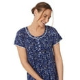 thumbnail image 5 of Aria Women's Raglan Sleeve Scoop Neck 40" Nightgown, Sizes XS to 5X, 5 of 6