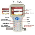 thumbnail image 5 of Lector de Tarjetas Inteligentes RFID NFC + Duplicador de Tarjetas RFID 5XT5577 125K 13,56 MHz Escritor de Claves IC/ID Programador RFID Replicador de Claves, 5 of 5