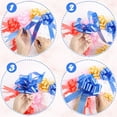 thumbnail image 2 of 20 Pack Pull Bows Large Satin Ribbon Florist Pink Pull Bows for Gift Wrapping, Wedding Cars(Pink), 2 of 4