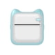 thumbnail image 1 of Impresora portátil de bolsillo Impresora térmica inalámbrica BT Operación simple Soporte Foto Notas Irfora  Azul, 1 of 7