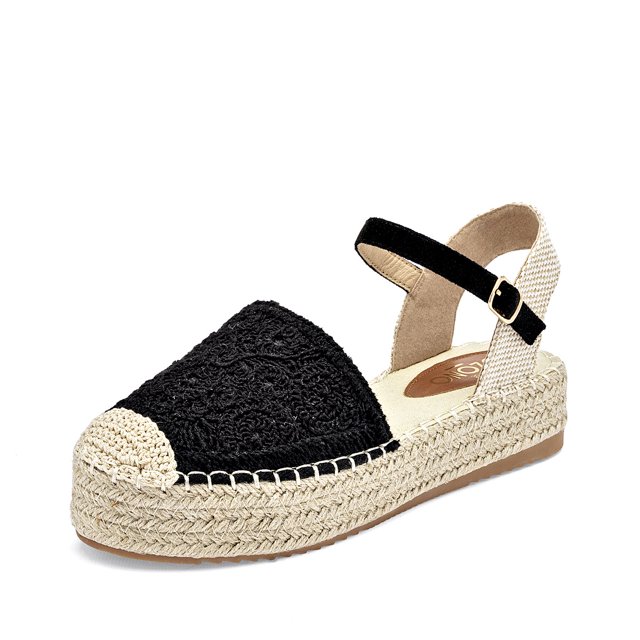 ALPARGATA CAPA DE OZONO SCARPA NEGRO 140889