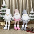 thumbnail image 3 of Gnomos navideños suecos, adornos de decoración de elfos navideños, muñeco de peluche hecho a mano kaili Sencillez, 3 of 4