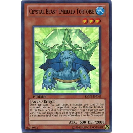 - YuGiOh Ra Yellow Mega-Pack Crystal Beast Emerald Tortoise RYMP-EN042