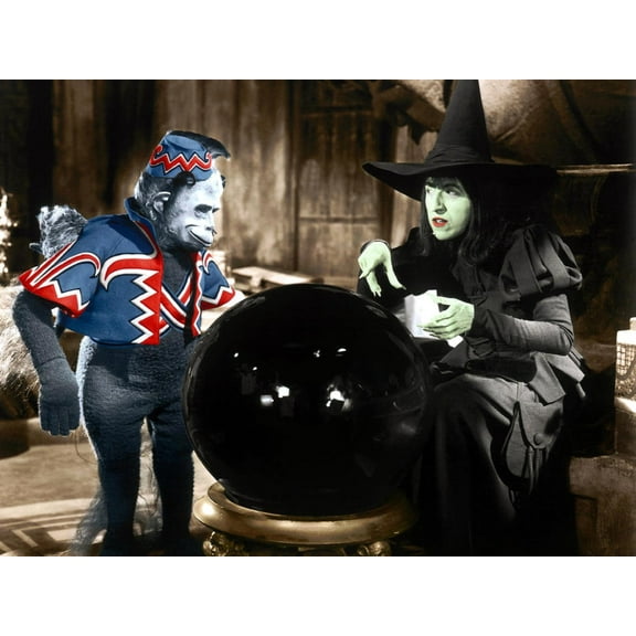 Art.com The Wizard of Oz, Margaret Hamilton (Right), 1939 Premium Photographic Print, 16" x 12"