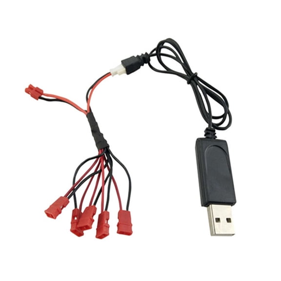 JIMTAB 2Pcs X21 Line Charger 5 Conversion Usb In 1 X5 Charging X15 Cable Drone For Helicopter (3 Pack)
