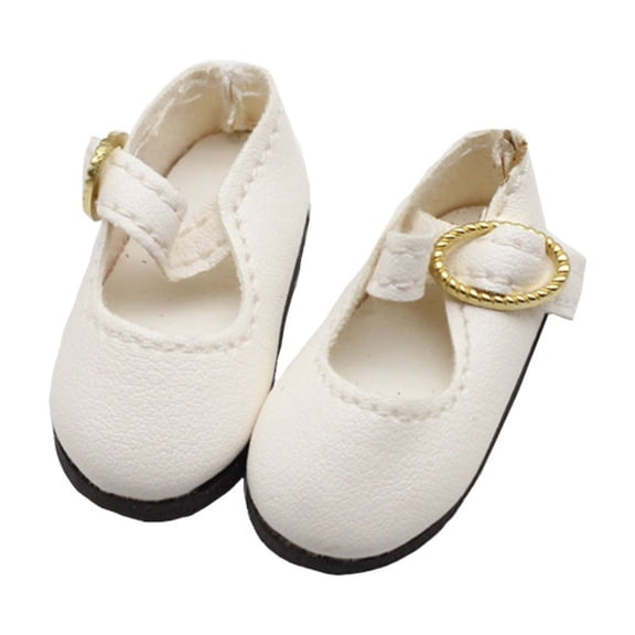 BJBSJSZ Doll Shoes, Fashion Cute Doll Princess Shoes Doll Boots Leather Shoes Canvas Sneaker Fit American Doll Accessories