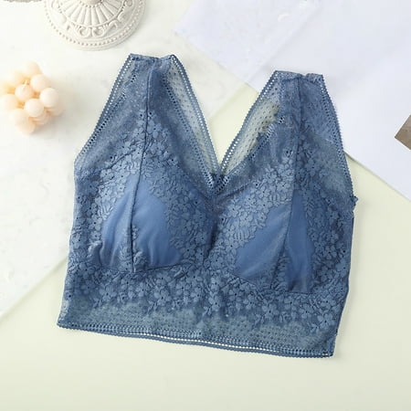 

Booker 1 Pieces Lace Bra Plus Size Women Underwear Bralette Crop Top Bra Large Top Push Up Briere