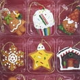 thumbnail image 3 of Kurt Adler 12-Piece Miniature Gingerbread Resin Christmas Ornament Set – Holiday Décor, 3 of 3
