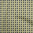 thumbnail image 1 of oneOone Cotton Poplin Yellow Fabric Poker Card Diy Clothing Quilting Fabric Print Fabric By Yard 42 Inch Wide, 1 of 5