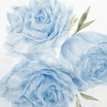 thumbnail image 2 of Aria K 12x12 Gold Ornate Wood Framed with Double Matting Museum Art Print Titled - Peony Blue II, 2 of 4